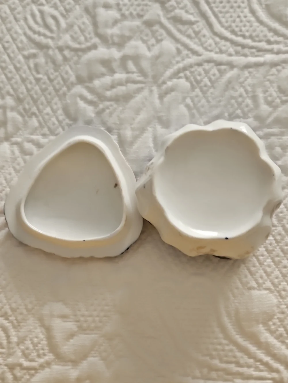 Vintage Blue and White Porcelain Decorative Dish - Home Accents
